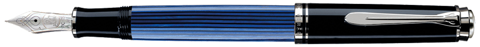 Pelikan Füllhalter , Souverän 805, , schwarz/blau, F von Pelikan
