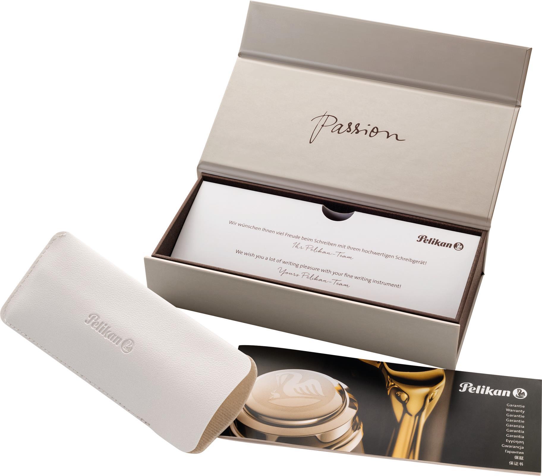 Pelikan Füllhalter M600 Schwarz M Geschenkbox (980136) von Pelikan