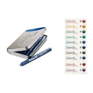 Pelikan Großraum-Tintenpatronen Edelstein Ink Sapphire Farbe: blau, für hochwertige Patronen-Füllhalter, - 1 Stück (339630) von Pelikan