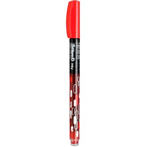 Pelikan Inky 273 Tintenroller schwarz/rot 0,5 mm, Schreibfarbe: rot, 1 St. von Pelikan