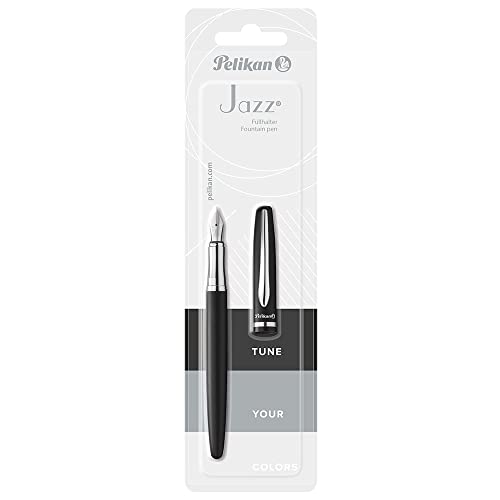 Pelikan Jazz Elegance Füllfederhalter, Schwarz von Pelikan