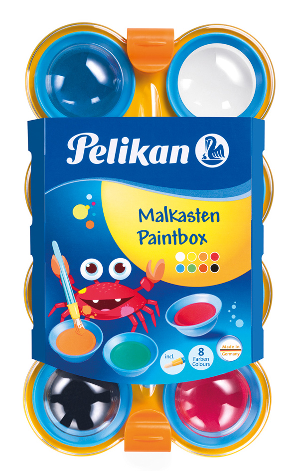 Pelikan Kinder-Malkasten, 8 Farben von Pelikan