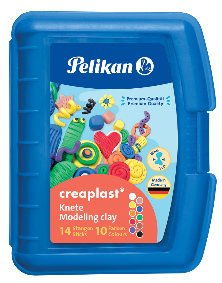 Pelikan Kinderknete Creaplast, 14er Kunststoffbox blau Pelikan Kinderknete Creaplast, 14er Kunststoffbox blau von Pelikan