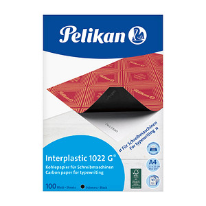 Pelikan Kohlepapier interplastic 1022 G® 400142584 DIN A4, 100 Blatt von Pelikan