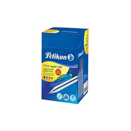 Pelikan Kugelschreiber Stick K86s super soft, farbig sortiert, 50 Stück in Displaybox von Pelikan