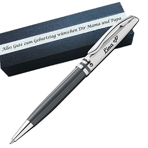 Pelikan - Kugelschreiber mit Gravur als Geschenk & Symbol mit Gravur auf Geschenkverpackung Kugelschreiber Jazz Classic Warmgrau PS18Box2 Pelikan - Kugelschreiber mit Gravur als Geschenk & Symbol mit Gravur auf Geschenkverpackung Kugelschreiber Jazz Classic Warmgrau PS18Box2 von Pelikan