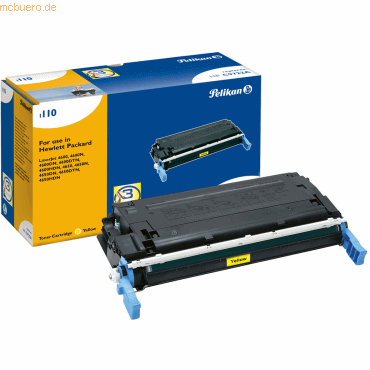 Pelikan Lasertoner kompatibel mit HP C9722A gelb von Pelikan