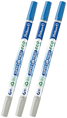 Pelikan Löschstift für Tinte Tintenlöscher SuperPirat eco Strichstärke M (Multispitze) (3) von Pelikan