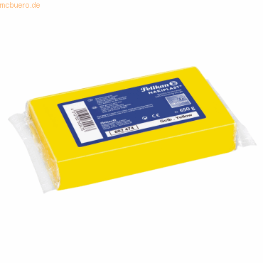 Pelikan Nakiplast 681 Farbe 10 gelb 650g Block von Pelikan