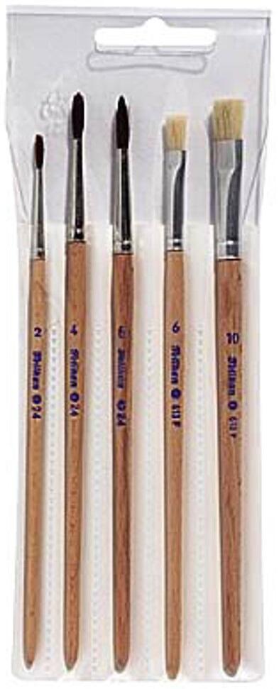 Pelikan Pinselset Größe 2, 4, 6, 10 - 5-teilig Pelikan Pinselset Größe 2, 4, 6, 10 - 5-teilig von Pelikan