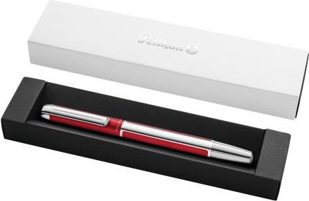 Pelikan Pura R40 - Stick Pen - Bordeaux - Silber - Schwarz - Beidhändig - Deutschland - Geschenkbox (822763) von Pelikan