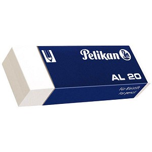 Pelikan Radiergummi AL20 weiß von Pelikan