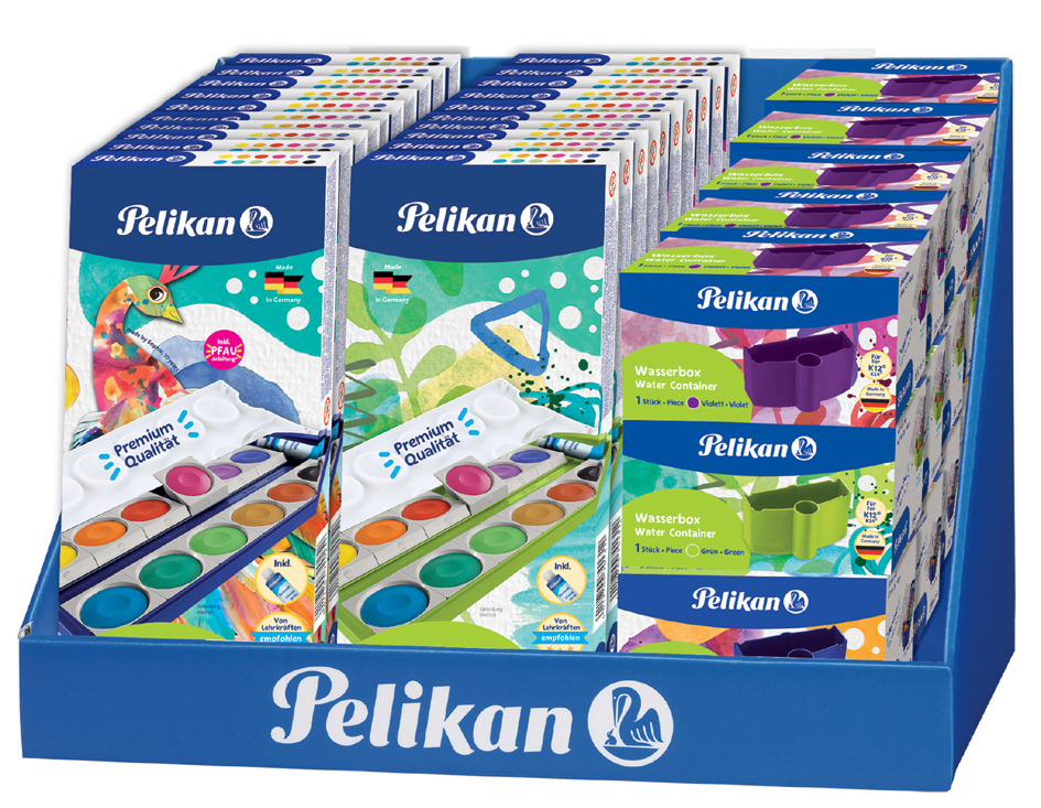 Pelikan Schulmodul: Deckfarbkasten K12 / Wasserboxen von Pelikan