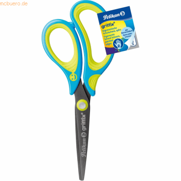 Pelikan Schulschere griffix rechts spitz neon Fresh Blue Pelikan Schulschere griffix rechts spitz neon Fresh Blue von Pelikan