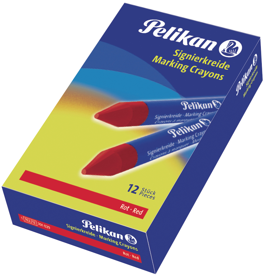 Pelikan Signierkreide 762, gelb, Durchmesser: 13,5 mm von Pelikan