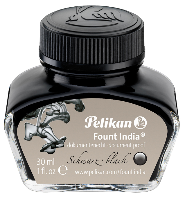 Pelikan Tinte , Fount India, , schwarz, im Glas von Pelikan