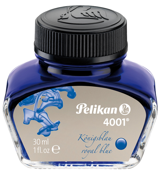 Pelikan Tinte 4001 im Glas, königsblau, Inhalt: 30 ml von Pelikan