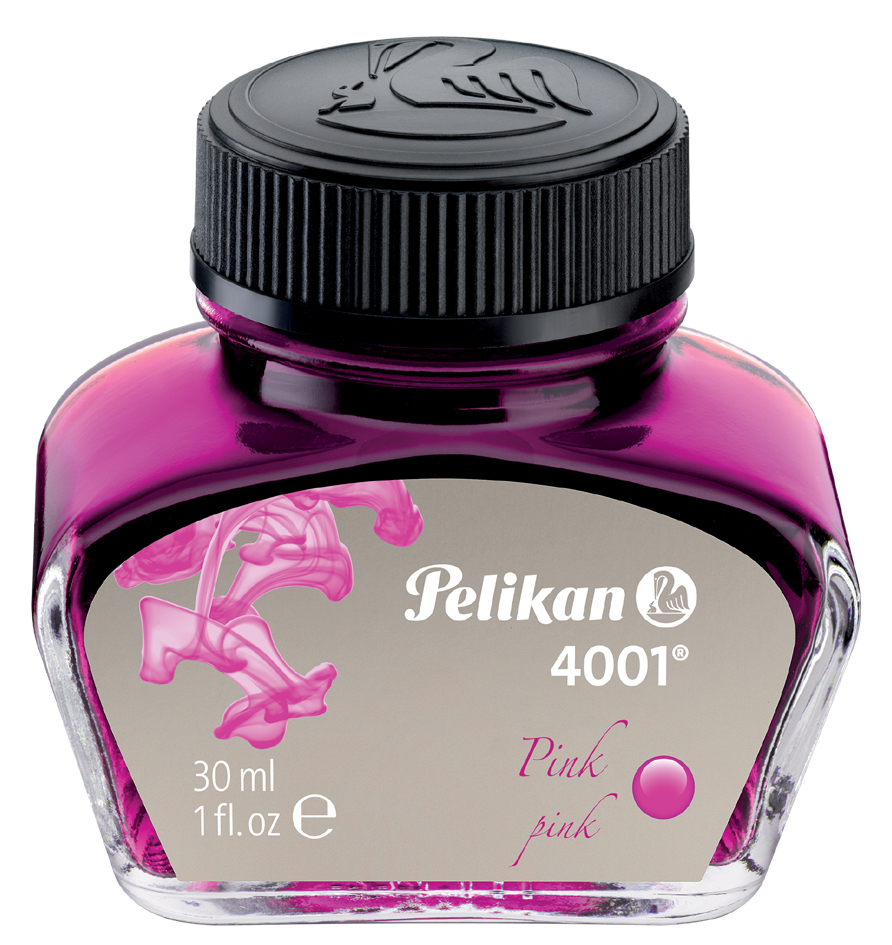 Pelikan Tinte 4001 im Glas, pink, Inhalt: 30 ml von Pelikan