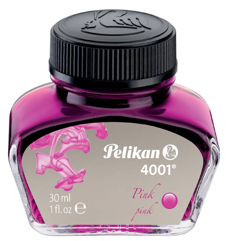 Pelikan Tinte 4001 im Glas, pink, Inhalt: 30 ml von Pelikan