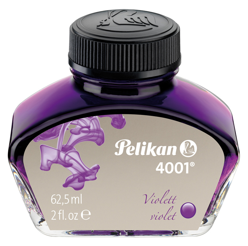 Pelikan Tinte 4001 im Glas, violett, Inhalt: 62,5 ml von Pelikan