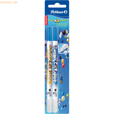 Pelikan Tintenlöschstift Super-Sheriff B Blister Inhalt 2 Stück Pelikan Tintenlöschstift Super-Sheriff B Blister Inhalt 2 Stück von Pelikan