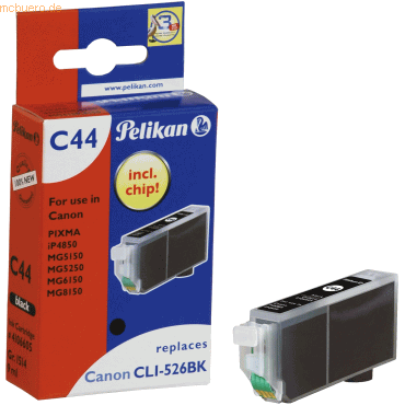 Pelikan Tintenpatrone kompatibel mit Canon CLI-526BK Gr. 1514 schwarz von Pelikan