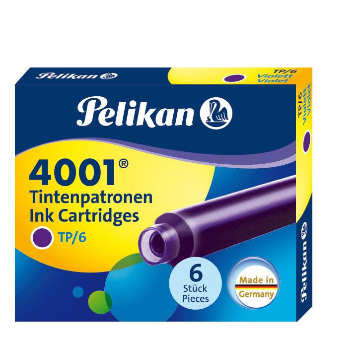 Pelikan Tintenpatronen für Füller Pelikan Tintenpatr.violett 6St violett von Pelikan