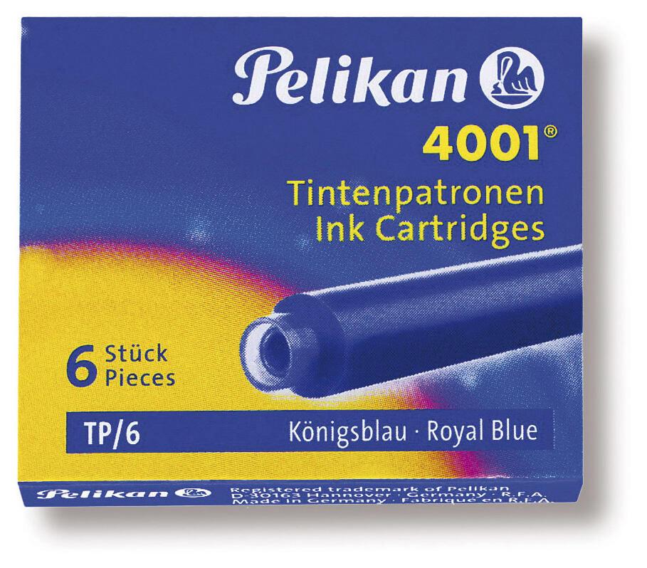 Pelikan Tintenpatronen für Füller Pelikan Tintenpatronen Tp/6 königsblau von Pelikan