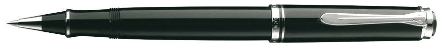 Pelikan Tintenroller , Souverän 405, , schwarz/silber von Pelikan