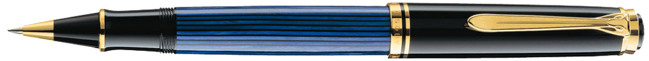Pelikan Tintenroller , Souverän 600, , schwarz/blau von Pelikan