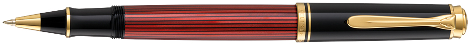 Pelikan Tintenroller , Souverän 600, , schwarz/rot von Pelikan