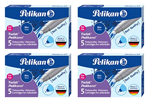 Pelikan Tintenroller Patrone 4 Packungen von Pelikan