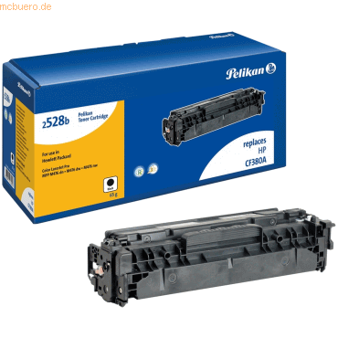 Pelikan Toner-Kartusche kompatibel mit HP CF380A schwarz Typ 2528B von Pelikan