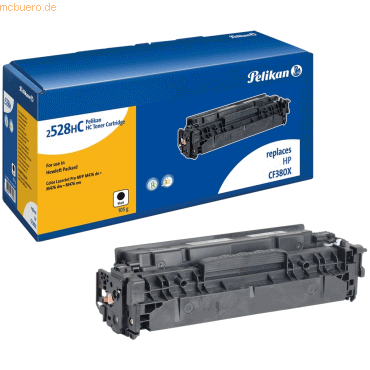Pelikan Toner-Kartusche kompatibel mit HP CF380X schwarz Typ 2528HCB von Pelikan