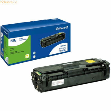 Pelikan Toner-Kit kompatibel mit Samsung CLT-504S yellow Typ 3511Y von Pelikan