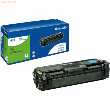 Pelikan Toner-Kit kompatibel mit Samsung CLT-C504S cyan Typ 3511C von Pelikan