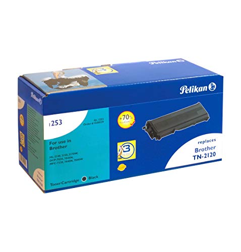 Pelikan Toner ersetzt Brother TN-2120 (passend für Drucker Brother HL 2140/2150/2170 - HC) von Pelikan