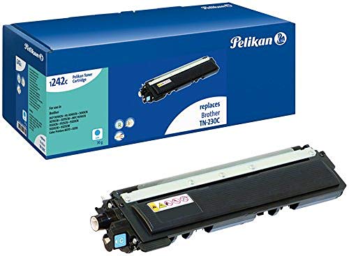Pelikan Toner ersetzt Brother TN-230C (passend für Drucker Brother HL 3040) von Pelikan