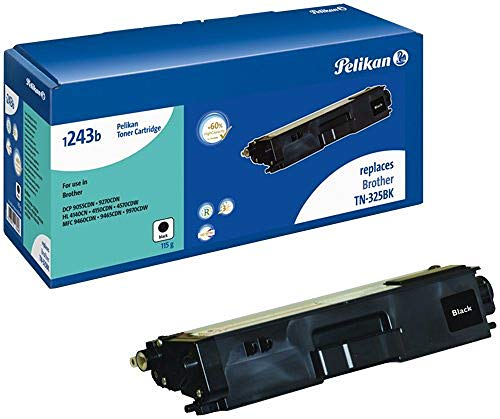 Pelikan Toner ersetzt Brother TN-325BK (passend für Drucker Brother HL 4570) von Pelikan