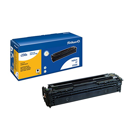 Pelikan Toner ersetzt HP CF210X (passend für Drucker HP Laserjet Pro 200 Color M 251 NW / -MFP M 276 NW; Canon LBP 7100 / 7110 Serie; Canon MF 8230Cn/8280Cw/628Cw/623Cn) von Pelikan