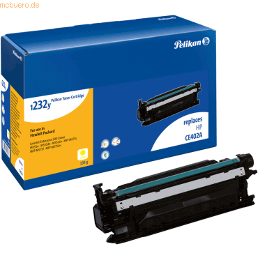 Pelikan Toner kompatibel mit HP CE402A gelb 6.000 Seiten Pelikan Toner kompatibel mit HP CE402A gelb 6.000 Seiten von Pelikan