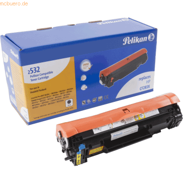 Pelikan Toner kompatibel mit HP CF283X #83X black / auch Canon CRG-137 von Pelikan