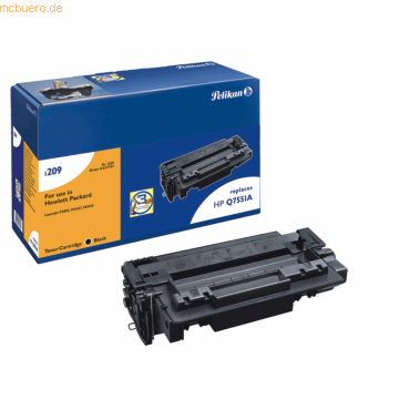 Pelikan Toner kompatibel mit HP Q7551A incl. Chip schwarz von Pelikan