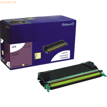 Pelikan Toner kompatibel mit Lexmark C5242YH yellow von Pelikan