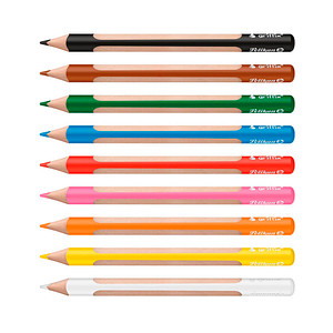 Pelikan griffix® Buntstifte farbsortiert, 10 St. von Pelikan