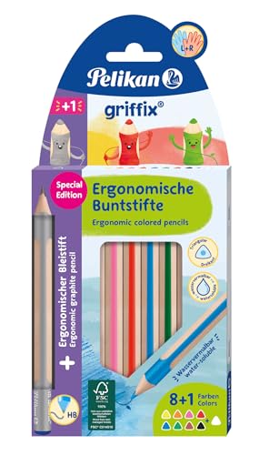 Pelikan griffix Buntstift/Bleistift Mix 10 Stück in Faltschachtel Pelikan griffix Buntstift/Bleistift Mix 10 Stück in Faltschachtel von Pelikan