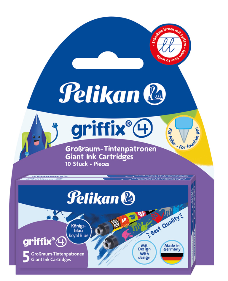 Pelikan griffix Tintenpatronen, auf Blisterkarte von Pelikan