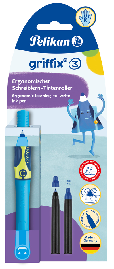 Pelikan griffix Tintenschreiber Neon Fresh Blue von Pelikan