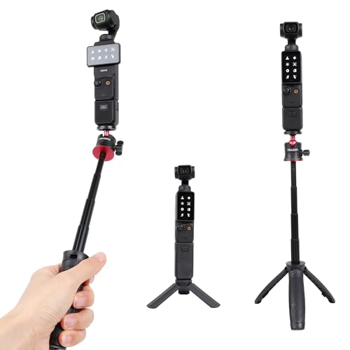 PellKing Tischstativ und Selfie-Stick-Stativ-Set für DJI OSMO Pocket 3 2 Kamera von PellKing