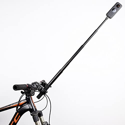 Third Person Perspective Lenkerhalterung + 114 cm unsichtbarer Selfie-Stick für Fahrrad, Motorrad, Fahrt, Tracking, Schießen, für Insta360 ONE X5, X4, X3, X2, X, RS, R 360 Kamera Third Person Perspective Lenkerhalterung + 114 cm unsichtbarer Selfie-Stick für Fahrrad, Motorrad, Fahrt, Tracking, Schießen, für Insta360 ONE X5, X4, X3, X2, X, RS, R 360 Kamera von PellKing